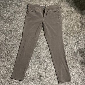 Brown American eagle pants